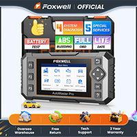 FOXWELL NT614 Elite OBD2 Scanner Engine ABS SRS AT Code Reader Scan Oil/EPB/ABS Bleeding/SAS/Throttle Reset Car Diagnostic Tool
