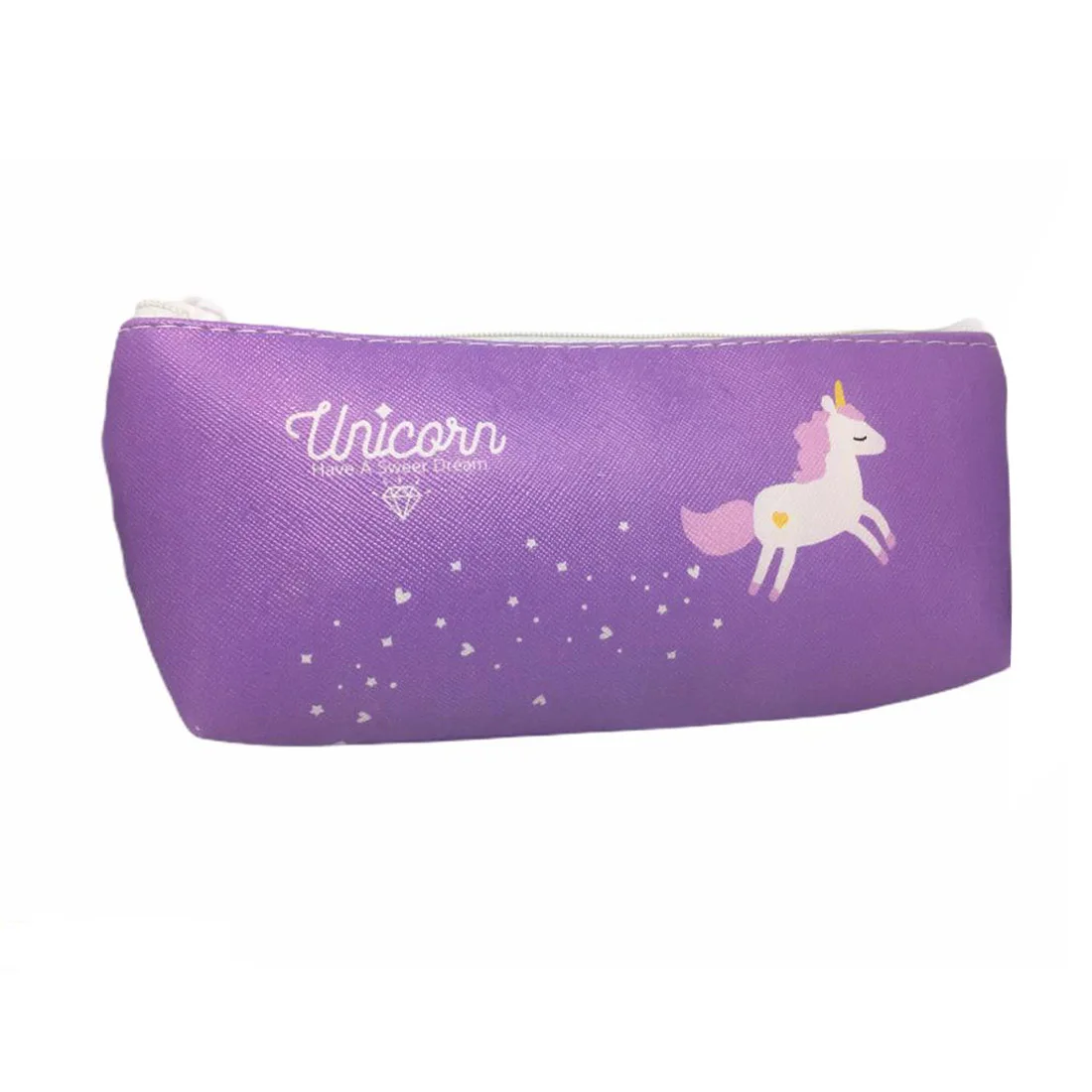 Necessaire Estojo Unicornio Lilas