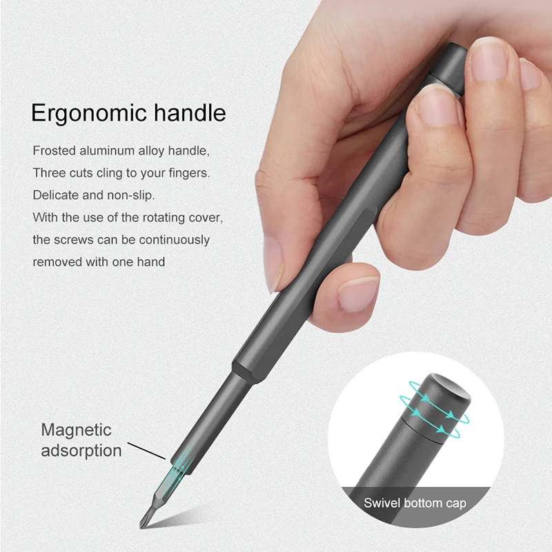 Imagem -02 - Precision Magnetic Screwdriver Grupo Bits de Chave de Fenda Torx Hex Bit Handle Reparo do Telefone Móvel Ferramentas do Kit Screwdrive 63 em 1