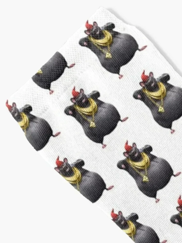 Biggie Cheese Socks Voetbal sneeuw Nieuwigheden sport Herensokken Dames