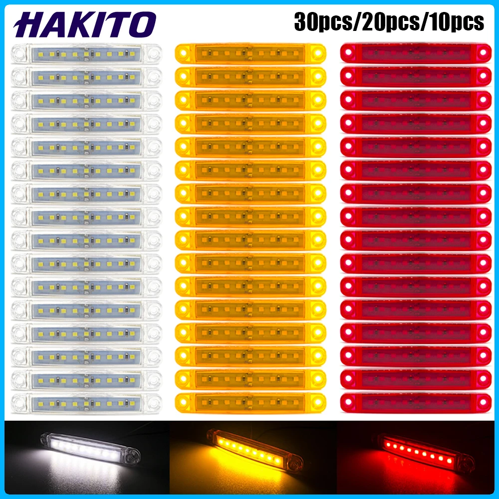 12V 24V 9 Led Side …