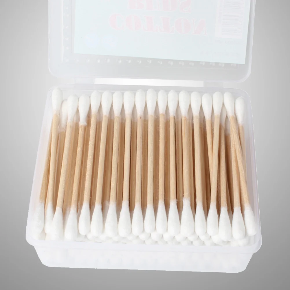 

Double Tipped Cotton Swabs Applicator Multipurpose Cotton Buds Swab for Beauty Makeup Cleaning Remover