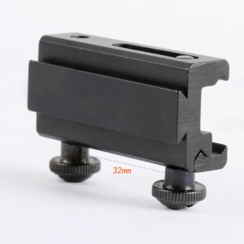 Scope Convert Riser mount Dovetail 20mm to 11mm  Low Profile Rail Base Adapter For Hunting Optics