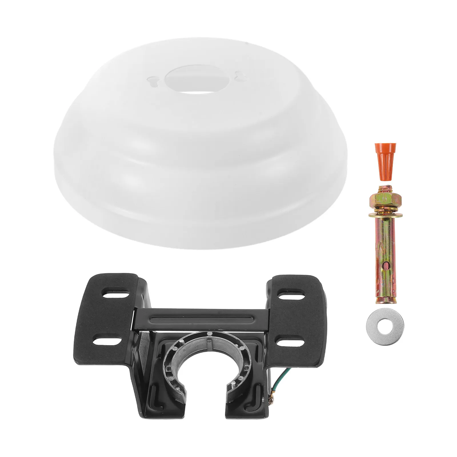 Heavy Duty Adjustable Ceiling Fan Mounting Bracket Precision Stamped Steel Plate for Fan Light Fixture Retrofit New