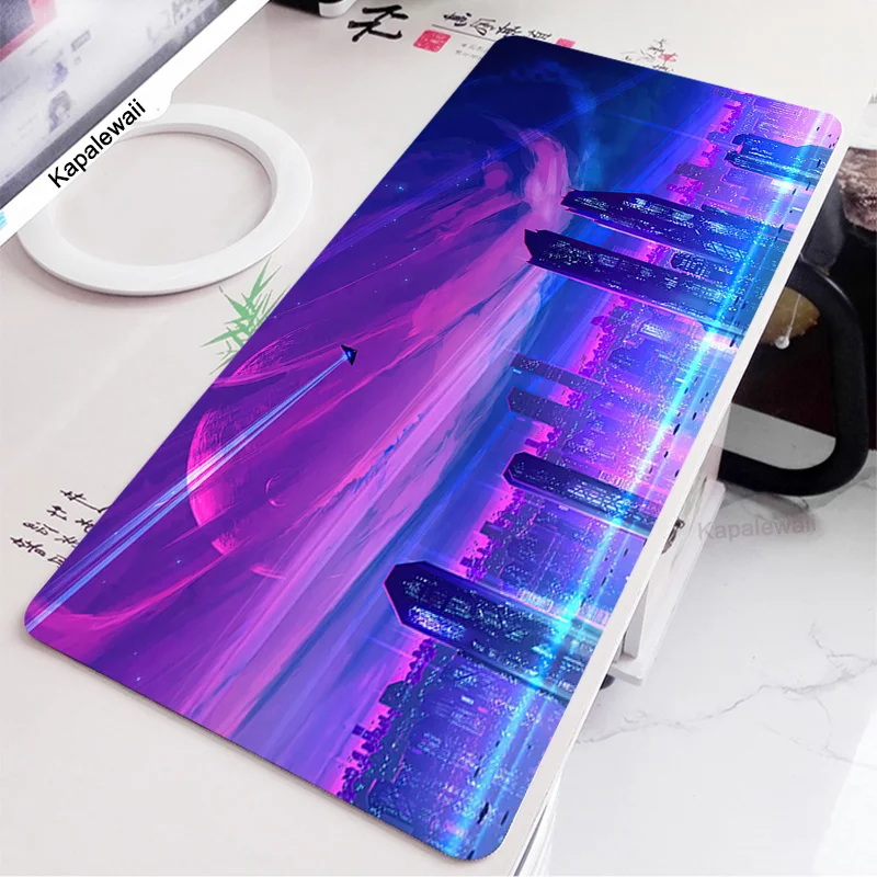 

Gaming Mouse Pad Beauty 900x400 PC Gamer Cabiner Keyboard Rug XXL Desktop Mouse Mat Carpet Kawaii Rubber Mousepad