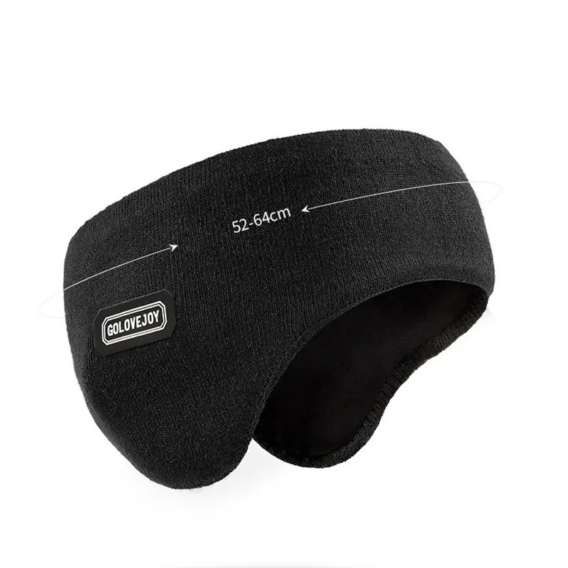 Unisex Soundproof Earmuffs Keep Your Ears Warm Men and Women Outdoor Cycling Ski Warm Fleece Earmuffs Noise Resistant