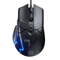 Inphic PG9 wired gaming mouse 6 buttons 75g lightweight design comfortable to use for e-sports 12800DPI RGB lighting effect