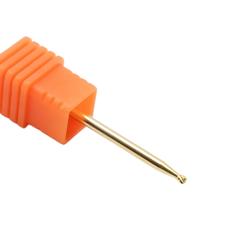 EasyNail Pro. Goud 1,8 mm bal nagelriem schoon wolfraamcarbide boor nagelboor cutter nagelvijlen nagel elektrische boor accessoire.