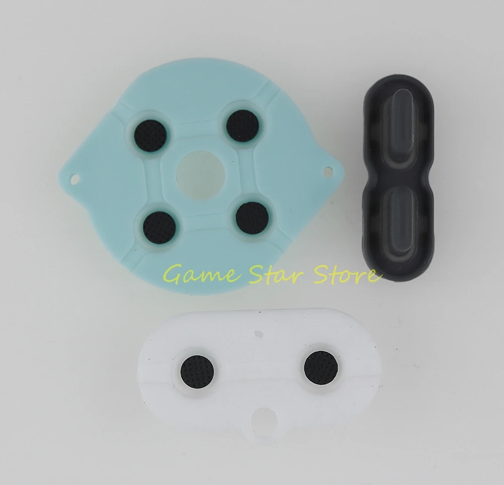 2sets For GBP Conductive Rubber Pads For Gameboy Pocket Console A B D-pad Start Select Keypad Rubber Repair Parts