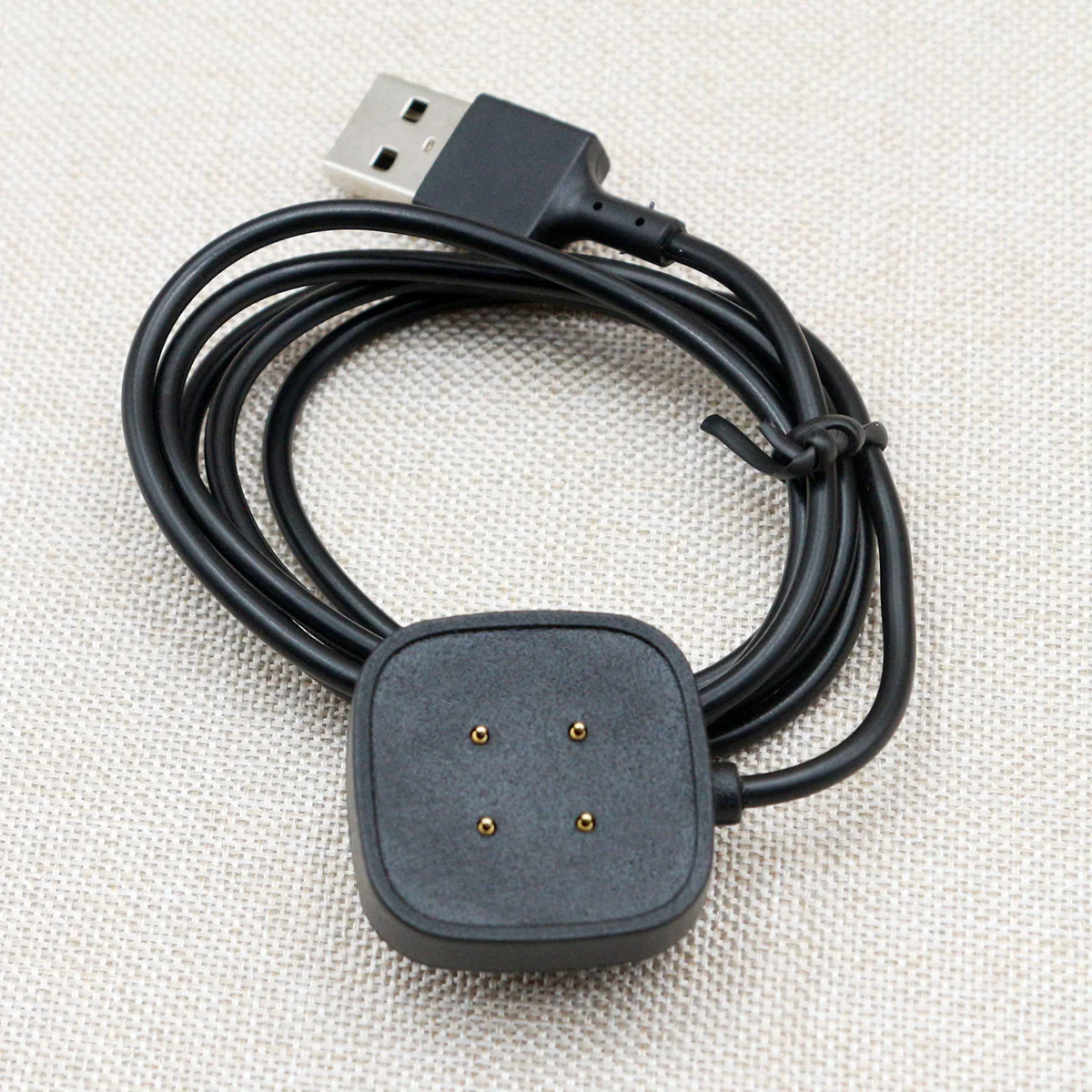 Charger for Fitbit Versa 4 / Sense/Versa 3 / Sense 2 Replacement Smart Watch Charger Dock Stand Charging Cable Strong Magnetic