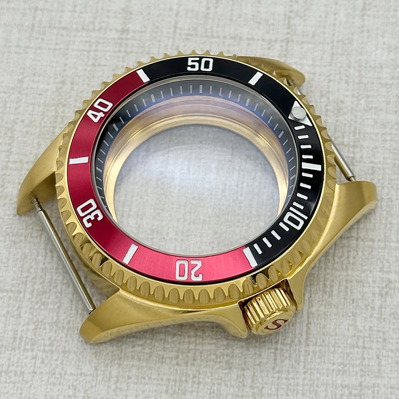 42mm SKX007 Watch Case NH35 Case Domed Double-Layer Glass Fit NH35 NH36 7S26 4R35 Movements Case For Men's Watches Replacement