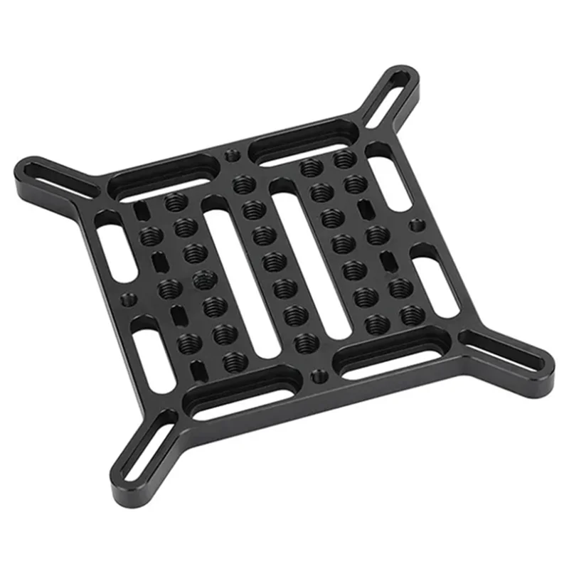 

2X Multipurpose Cheese Plate With 75 X 75Mm & 100 X 100Mm For VESA Mount For Monitor Bracket Photography Video,Requisite