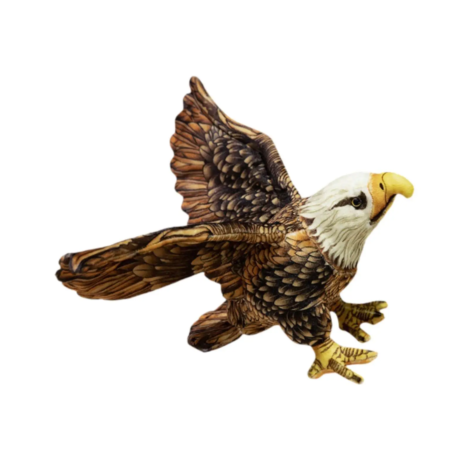 

Eagle Plush Toy Collectible Kids Room Decor Realistic Ornament Cartoon Eagle Toy Animal Doll for Adults Boyfriend Gifts Children