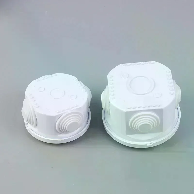 Connection Cable Branch DIY Waterproof IP65 Power Case Junction Box Indoor Wire Shell Electric Control Boxes White