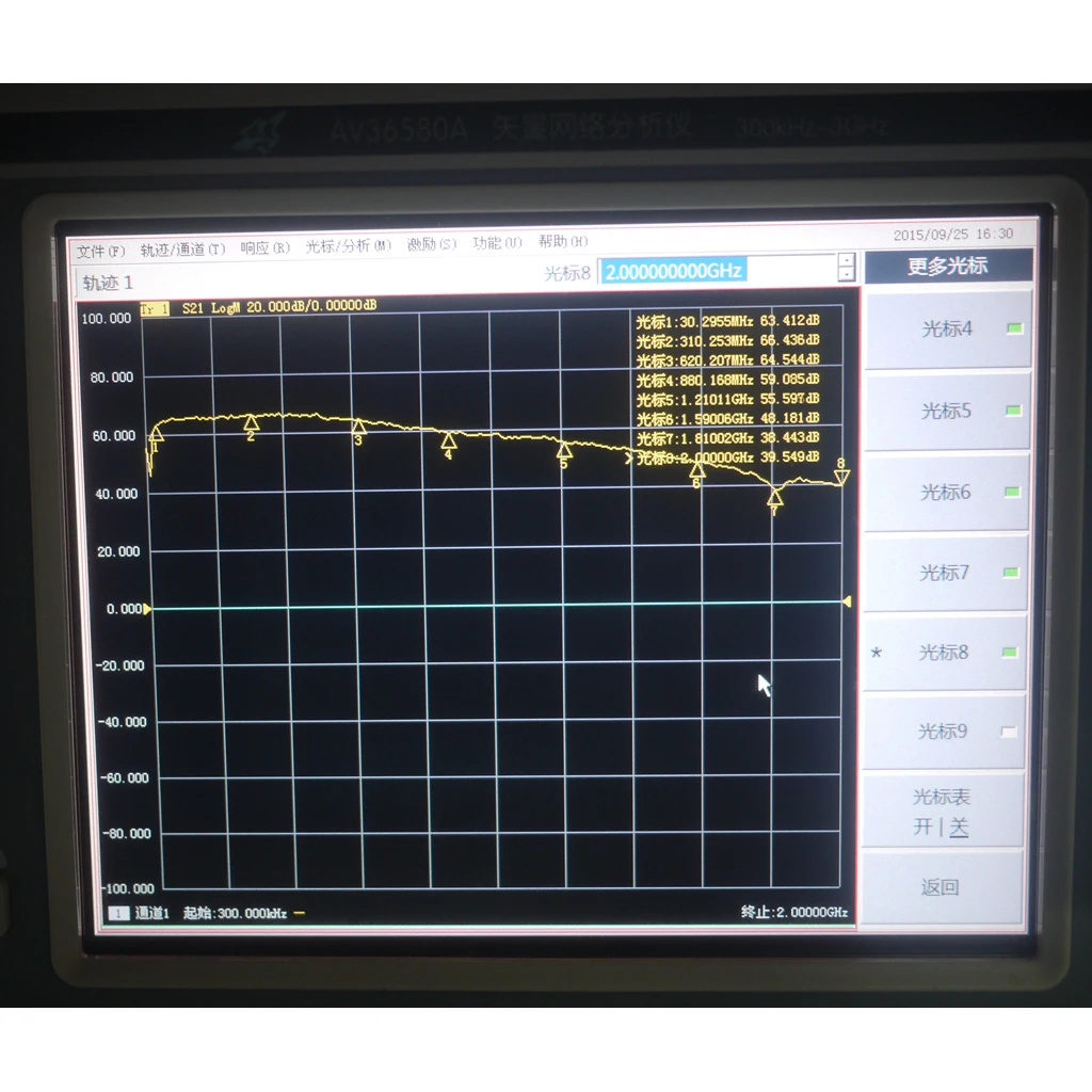 Imagem -02 - Lna Amplificador rf 1mhz a 2000mhz 64db Ganho Baixo Ruído rf Power Módulo Amp Uhf hf Vhf fm Rádio Amador 433mhz 315mhz