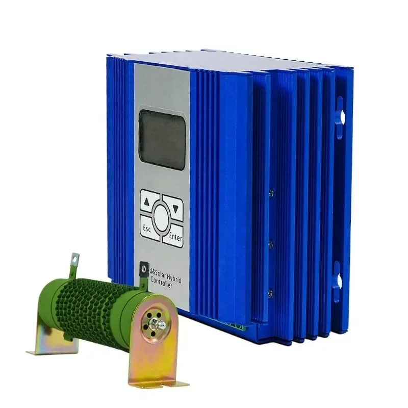 Hot Sales2000W Wind And Solar Hybrid 24V 48V Auto MPPT Hybrid Regulator For Solar Panels And Wind Generator Controller