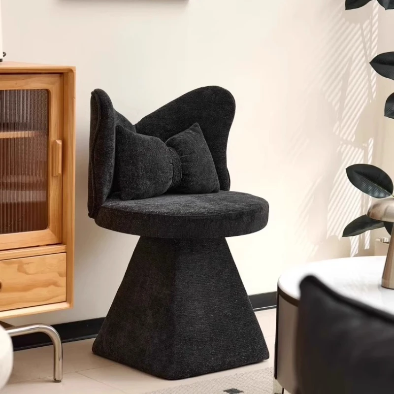 Sgabello per trucco moderno e leggero di lusso Sedie per trucco girevoli Sedia per trucco Mobili per camera da letto di casa Accessori per vanità Sgabelli