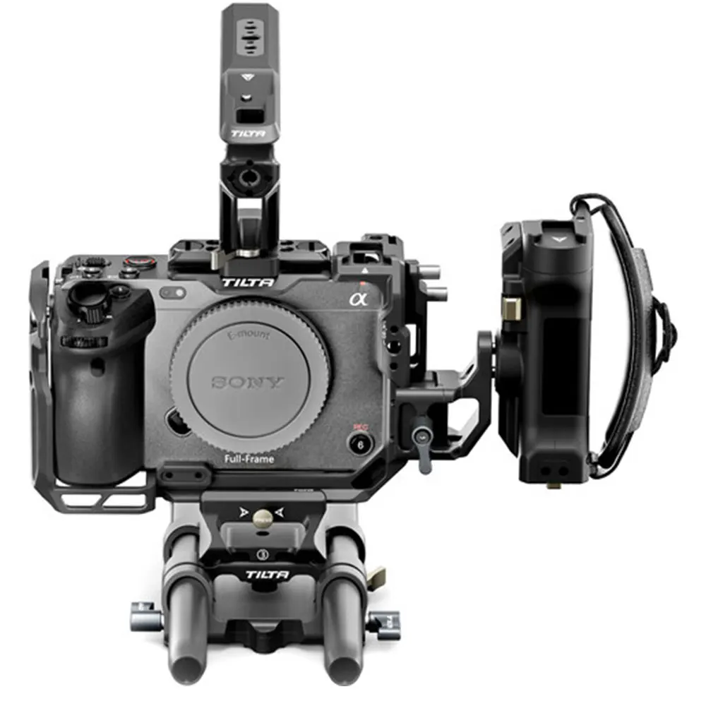 Tilta Ta-t16-c-b Black Top Handle Advanced Side Handle Baseplate Camera Cage Kit for Fx3/fx30 V2