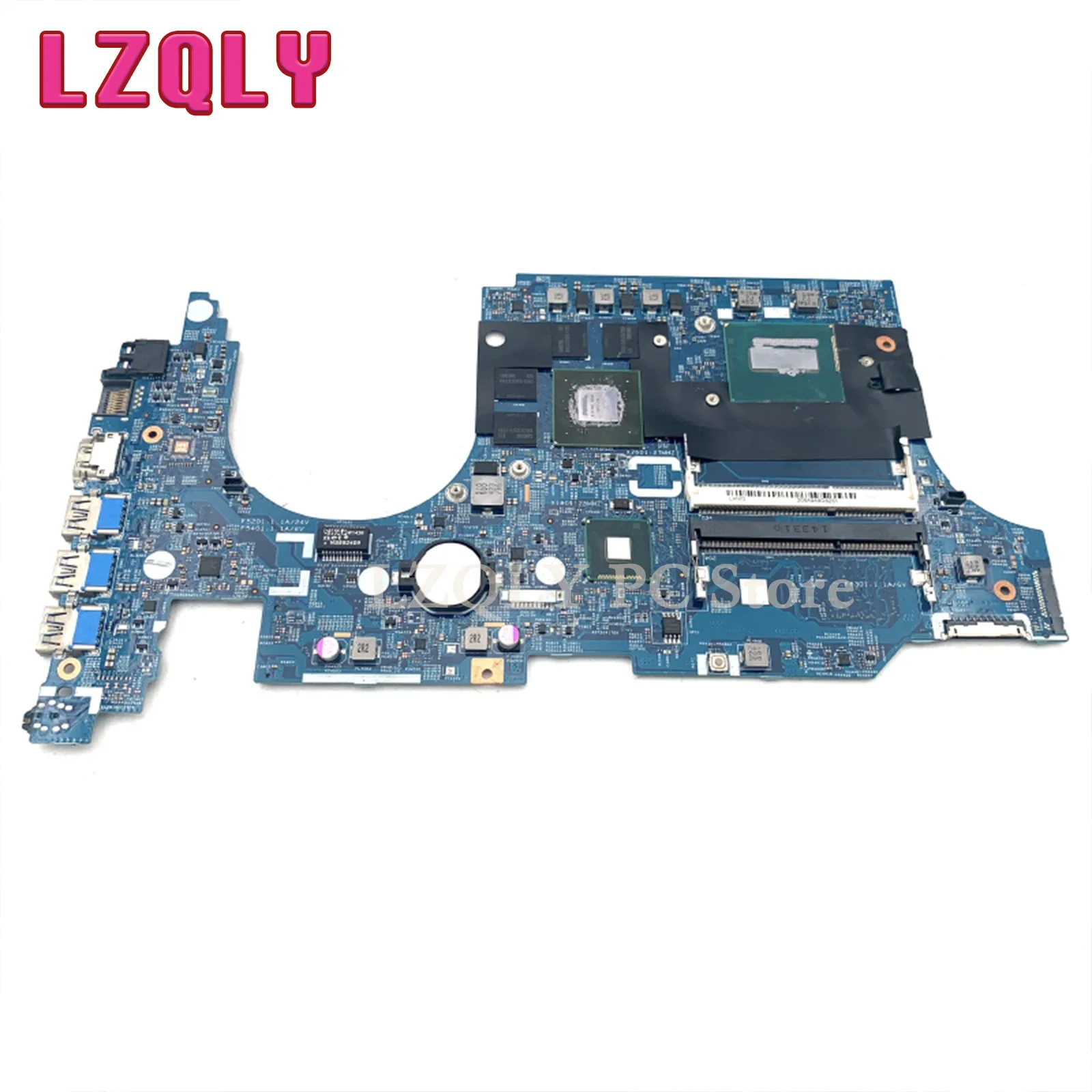 LZQLY For Acer VN7-591 VN7-591G NBMQL11002 448.02W05.0011 Laptop Mothebroard GTX860M GPU SR1PX I7-4710HQ CPU Main Board