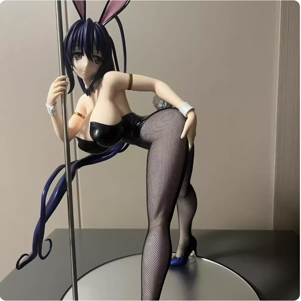 

High School DxD Himejima Akeno Bunny Ver Figure Model Ornaments Collection Gift Toy