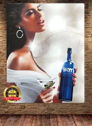 SKYY Vodka - Beautiful Sign - Metal Sign