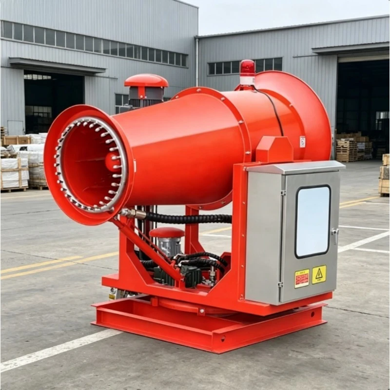 50m New Design Water Mist Cannon Machine High Quality Dust Suppression Fog Cannon with CE Certified Fog Cannon For Global Market