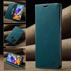 Leather Case For Samsung Galaxy A21S A70 A50 A04 S A13 Wallet Flip Phone Cover Case On For Samsung A30S A40 A51 A71 A31 A41 A24