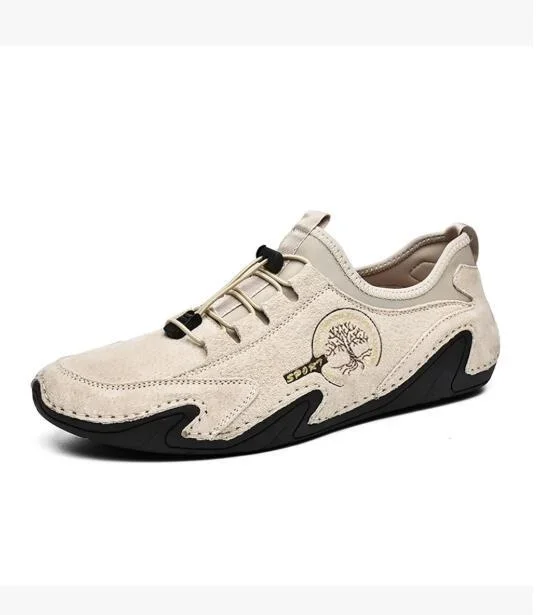 

Мужские повседневные лоферы в корейском стиле, модные мокасины без шнуровки для вождения, модная удобная обувь для мужчин