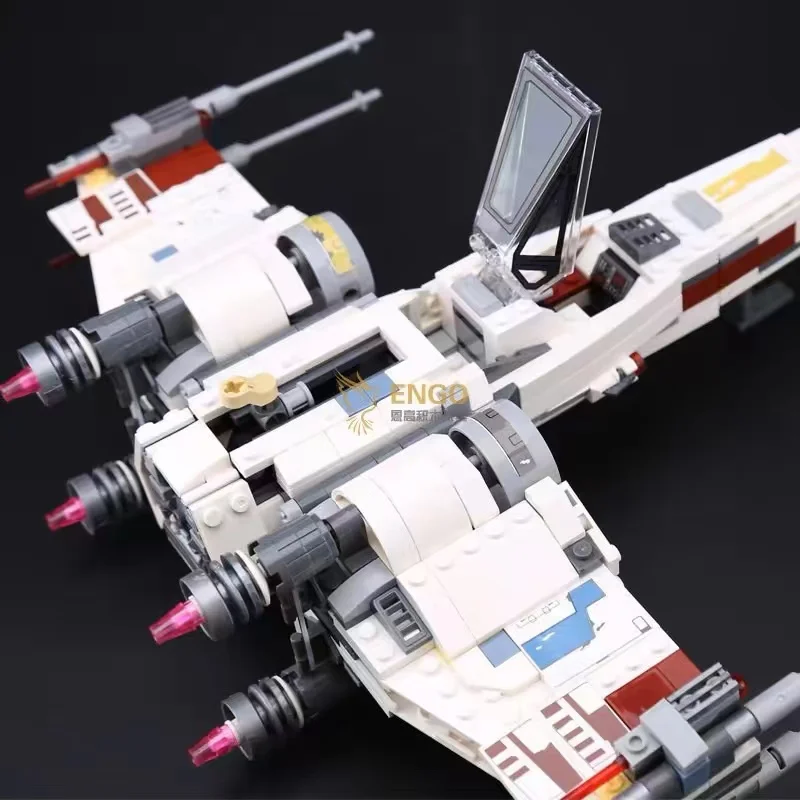 Star MOC X-Wing Fighter kompatybilny 75102 klocki wojny klocki montaż zabawek prezent urodzinowy dla dzieci prezent na boże narodzenie