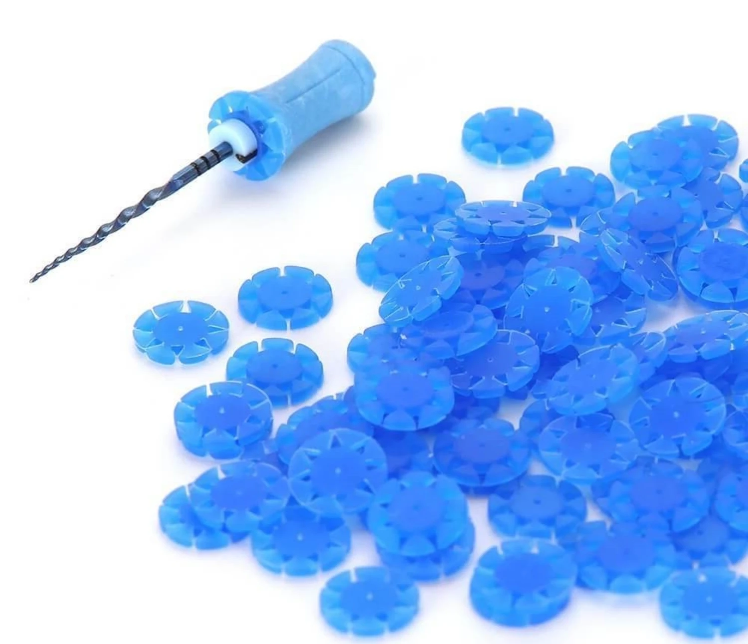 100 Teile/paket Dental Endo Wurzelkanal Dateien Stopper Desinfektion Zähler Kennzeichnung Kreis Ring Zählen Gummi Endodontie Werkzeuge – Detail 10