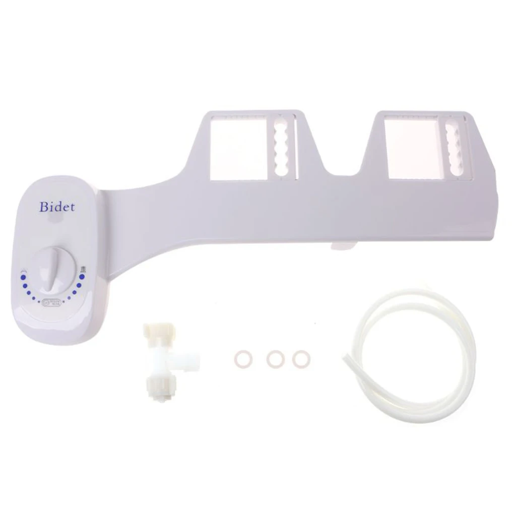 

Non-Electric Mechanical Bidet Water Spray Self Cleaning Kit - Easy Install Bathroom Toilet Attachment for Comfortable Hygiene