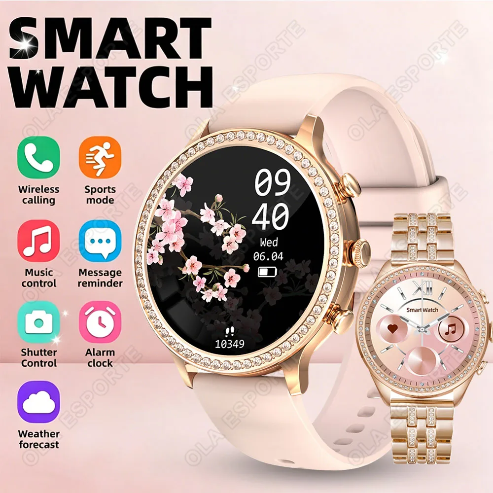 2026 Hot Sale Smartwatch Voice Assistant Bluetooth Music Con