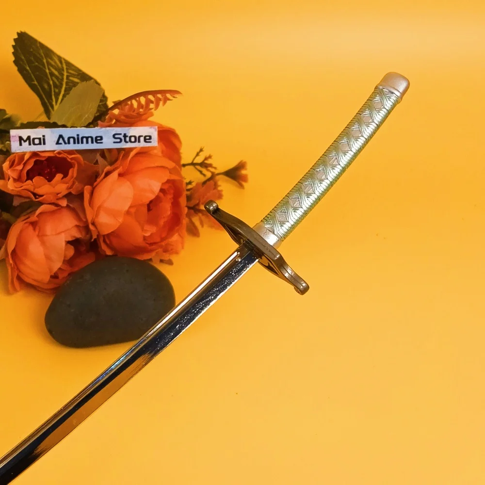 10inch Anime Bleach Ulquiorra Katana Real Size Japanese Katana Original Sabre Sword Metal Ninja Knife Blade Unsharp Toy Gift