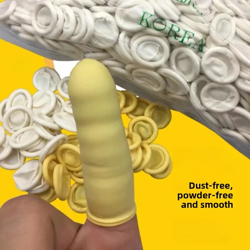 100 قطعة مكافحة ساكنة المتاح فنجر الحرس واقية الغبار الحرة اللاتكس عدم الانزلاق مقاومة للاهتراء آيفون إصلاح الإصبع أداة #2