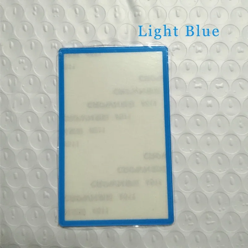 1ชิ้น2ชิ้น2DS สีสันสดใสหน้าจอ LCD ด้านบนเลนส์แก้วป้องกันฝาครอบกระจกด้วยเทปกาวสติกเกอร์