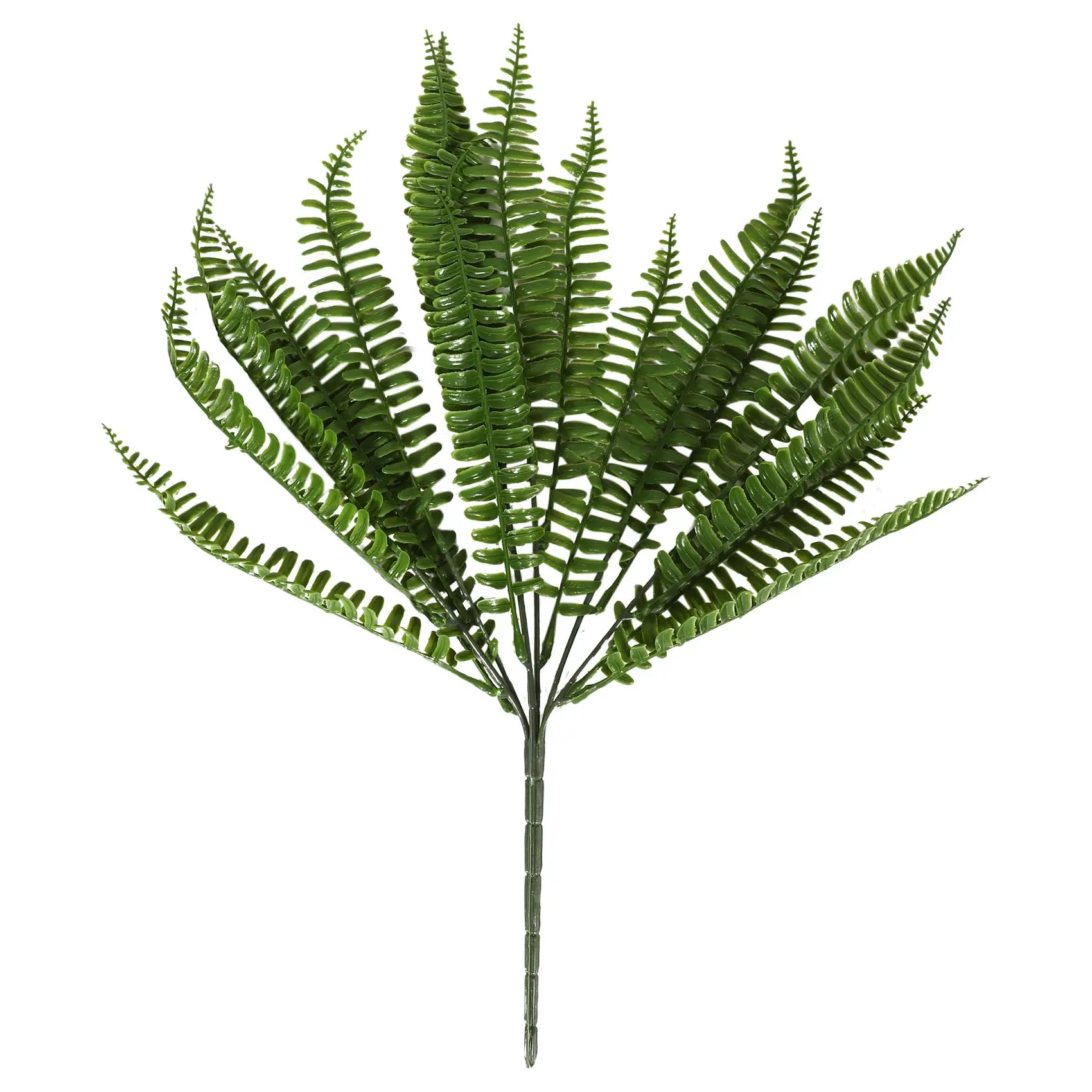 ABZF 2026 7 Branches Green Artificial Plant Floral Persian Leaf Flower Office Home Garden