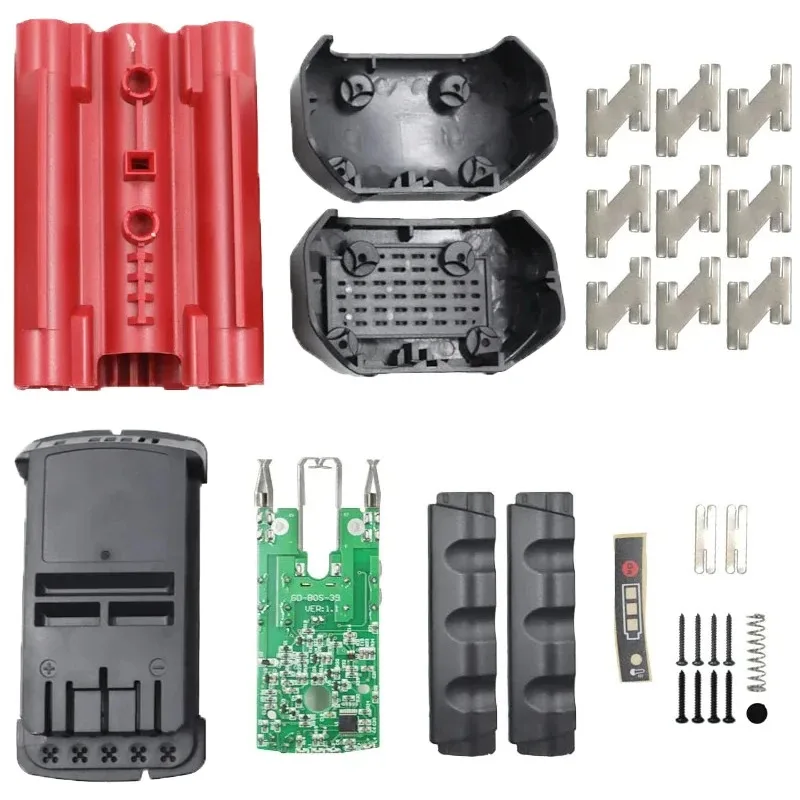 36V Lithium Battery Tools GBH36V-LI Lithium-ion Batteries Plastic Case PCB Charging Protection Circuit Board Housing（only box）
