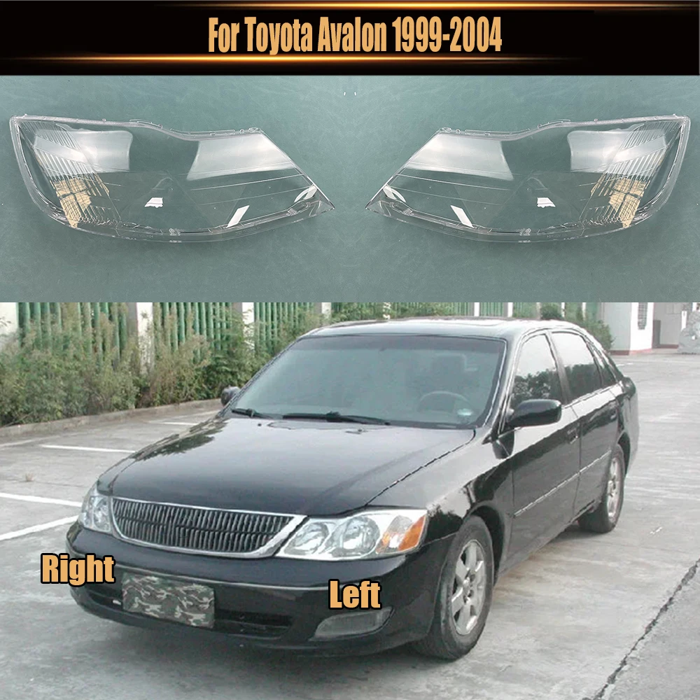 

For Toyota Avalon 1999-2004 Front Headlight Shell Headlamp Cover Headlight Cover Plexiglass Replace Original Lampshade