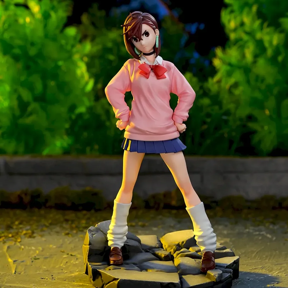 Ayase Momo, Dandadan, Figura de Anime, Mercancía de Anime, Regalo de Anime para Amigos en Cumpleaños, Figura de Personaje de Anime, Decoración de Escritorio, Figura Coleccionable, Regalo Festivo, Pequeño Regalo, Artículo Coleccionable