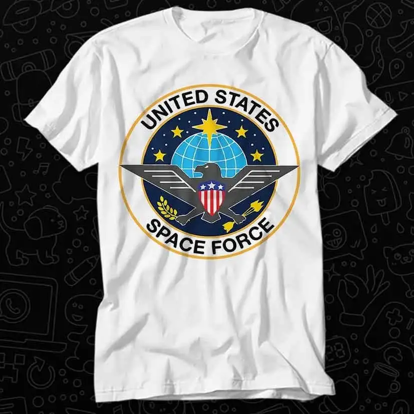 United State Space Force America USA Mars Universe T Shirt Best Seller Top Adult Music Movie OZ590