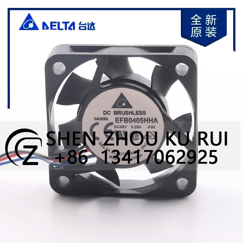

Delta 12V 24V 48V DC 5V 0.25A AC EC 4010 40X40X10MM 4CM switch Router axial Flow Projector Power Supply EFB0405HHA cooling fan