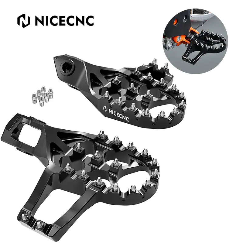 

For KTM EXC EXCF XCW 125-500 2024 XC SX XCF SXF 125 150 200 250 300 350 400 450 500 23-24 Extender Foot Pegs Footrests Footpeg