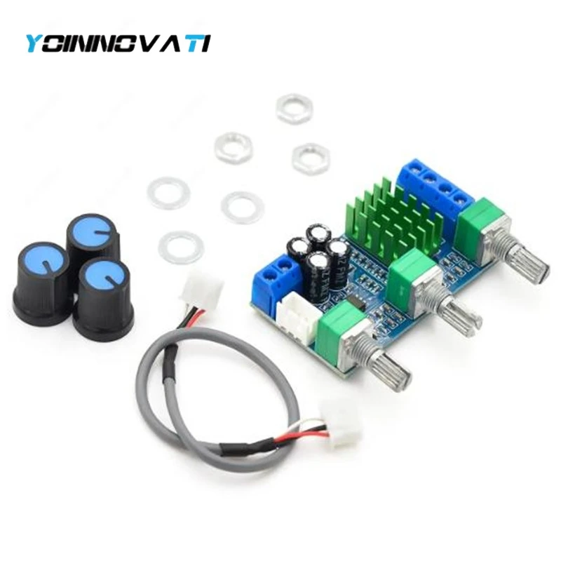 1PCS XH-M567 TPA3116D2 Dual-channel Stereo High Power Digital Audio Power Amplifier Board Audio Power Amplifier Board