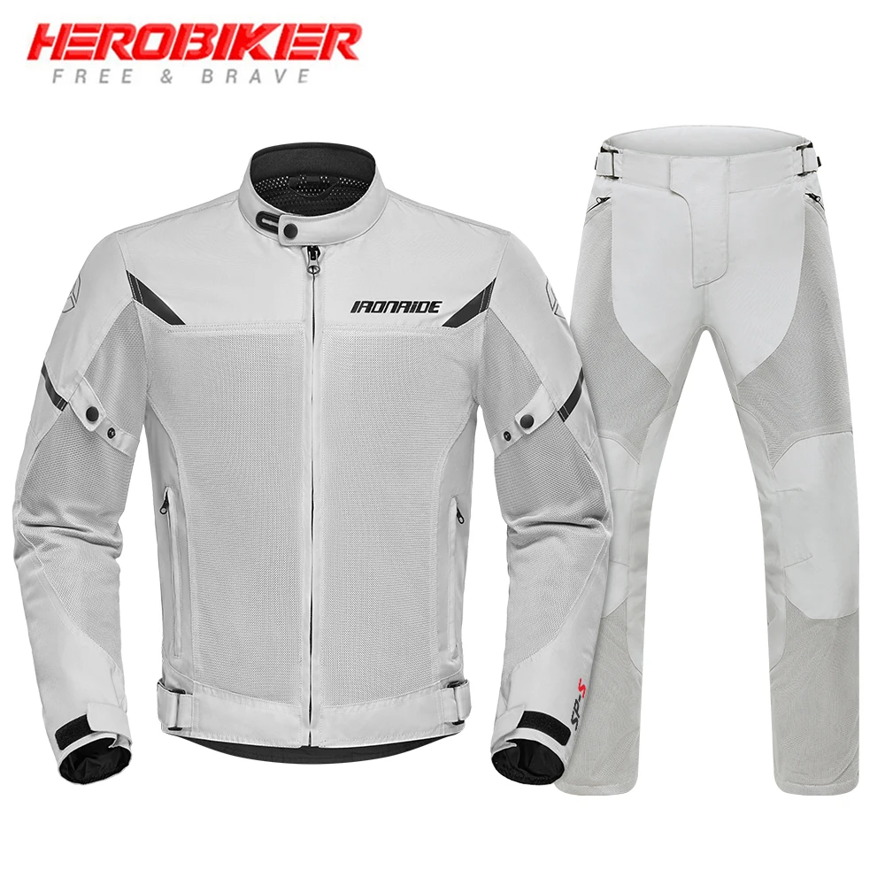 

New Motorcycle Riding Jacket Wear-resistant Scratch Resistant Breathable Reflective Outdoor Men's Riding Jacket Riding Pants