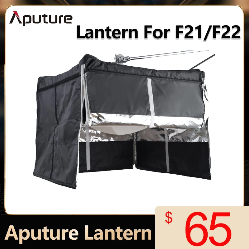 

Aputure Amaran Cloth Light Soft Lantern Portable Shooting Live Photo Beauty Spherical Soft Box for F21 F22 Cloth Light