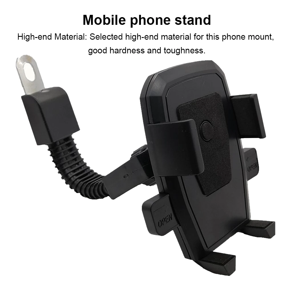 Rearview Mirror Phone Mount Fixed Shelf Cellphone Holder Modified Part