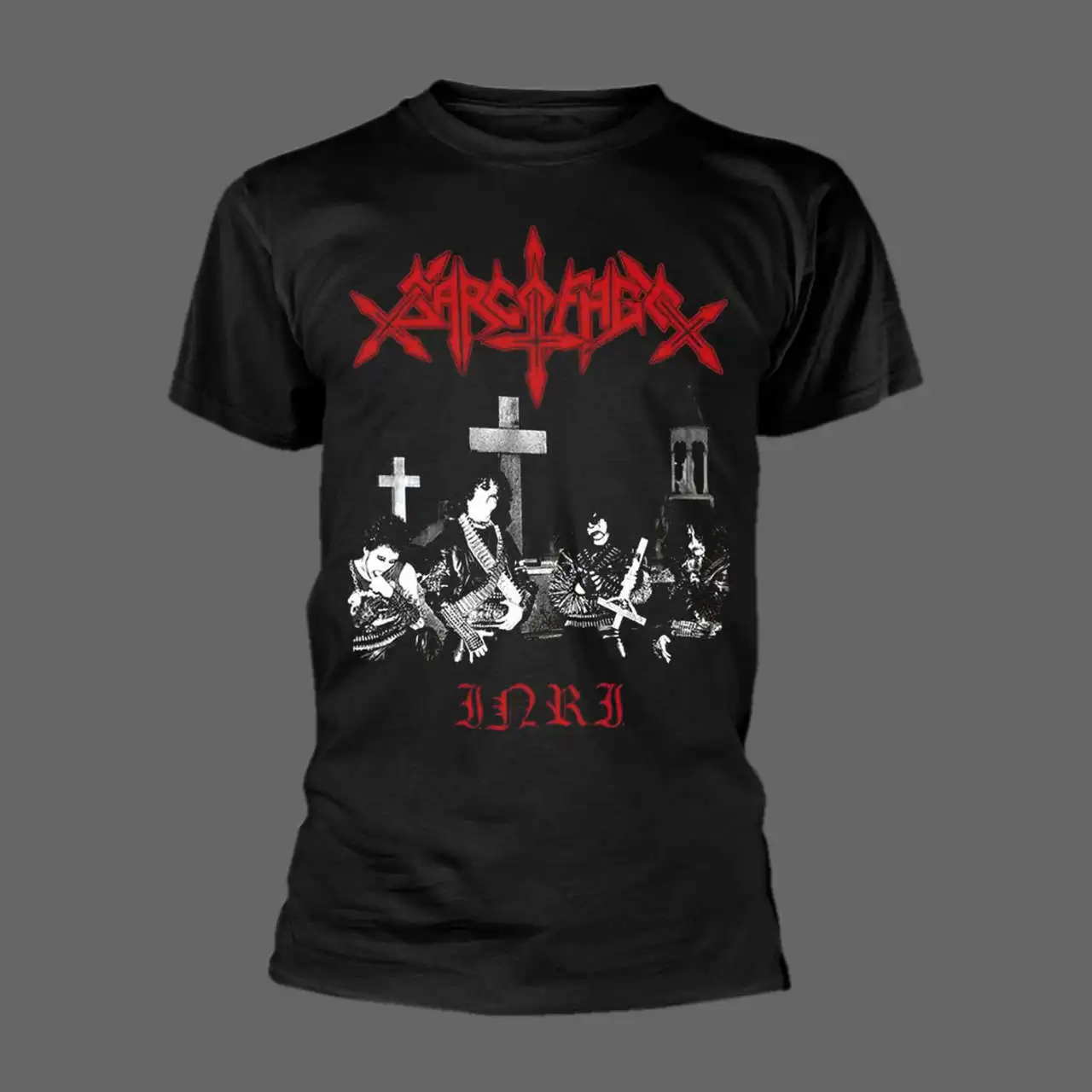 2026 Camiseta deportiva de manga corta de moda con estampados de banda Death Metal, transpirable y adecuada para uso diario