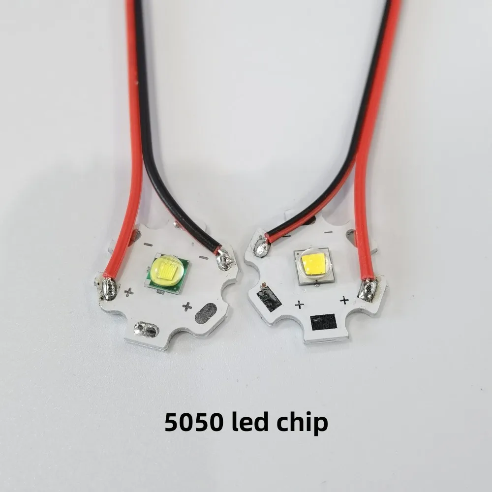 LED 5W10W High Power XLM T6 XMLL2 5050-L2 Bead Diodes 3V 3.7V With Cable Wire For Flashlights Parts Bicycle Car accessories Head