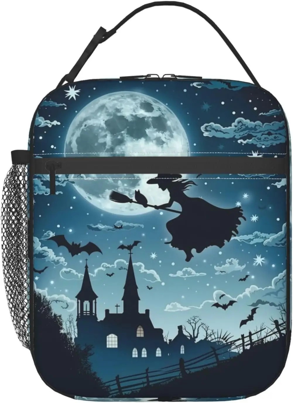 

Insulated Lunch Box for Kids Boys Girls, Reusable Lunch Bag for School, Office, Work, Picnic, Travel, Witch Lunch Box