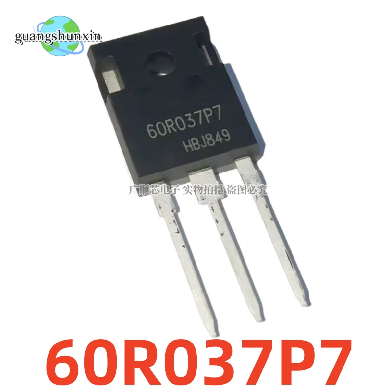 10PCS New Good quality 60R037P7 IPW60R037P7 60R037CS TO247 High Power MOSFET Direct